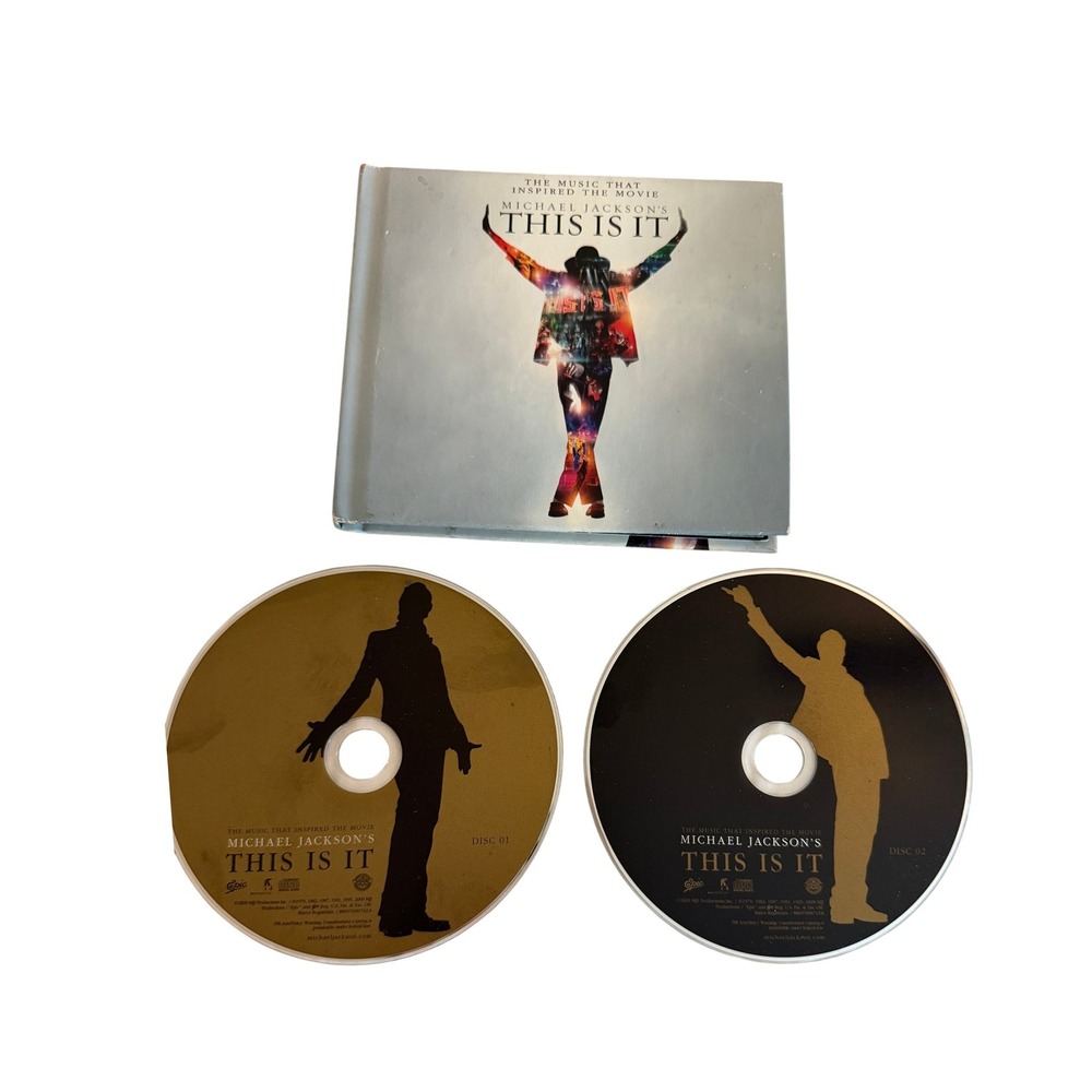 Michael Jackson This Is It 2 CD Soundtrack Set 2009 Epic 88697606742